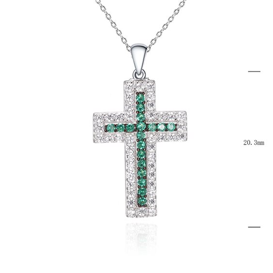 Collana Evideence Donna in Argento Smeraldo EVCL05003200 - EVCL05003200